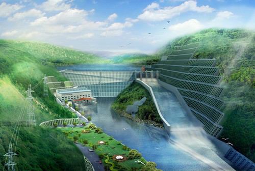 凉城老挝南塔河1号水电站项目